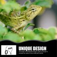 thumbnail image 4 of OUNONA 1 Set Bearded Dragon Harness Vest Nylon Black for Outdoor Activities, 4 of 7