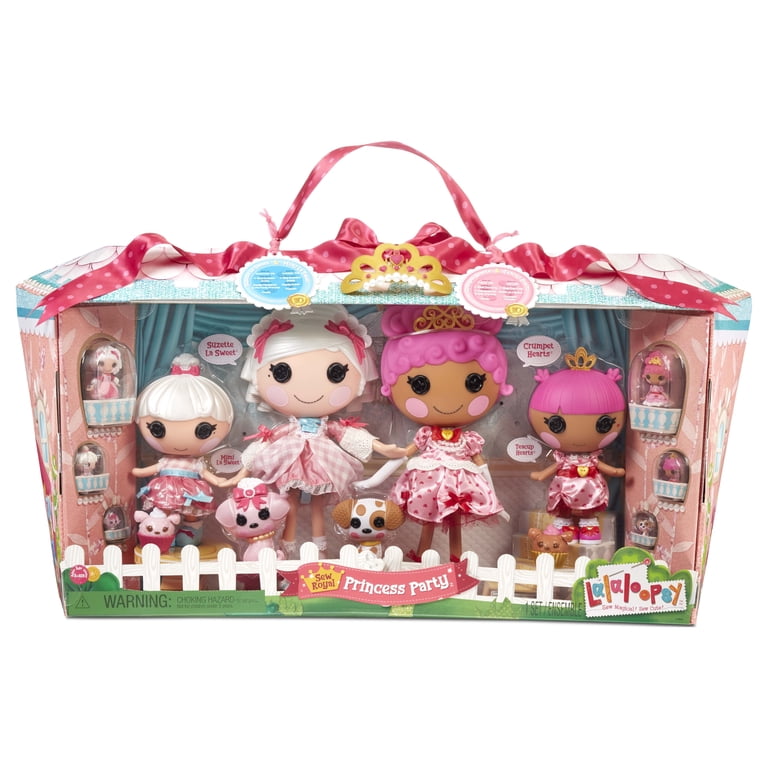 Lalaloopsy Sew Royal Princess Party Doll Playset for Girls, 14-Piece Mini  Littles Celebration Set - Walmart.com