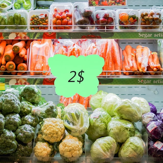 AURARMLET 40Ud Creativas De Precio En Papel Para Exhibición En Supermercados Y Comercios