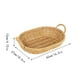 thumbnail image 3 of Platos de frutas Cesta de aperitivos de imitación de ratán para sala de estar Cesta de almacenamiento de verduras de cocina Cesta de picnic Cesta de pan Cesta de frutas para el hogar Akmoler, 3 of 9