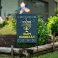 thumbnail image 6 of Happy Hanukkah House Flags 28 x 40 Double Sided Menorah David Star Festival of Lights Yard Garden Flag Winter Holiday Traditional Outdoor Banner Home Decorations, 6 of 6
