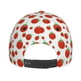 thumbnail image 6 of Balery Baseball Cap Adjustable Size for Running Workouts and Outdoor Activities All Seasons Dad Hat(Hand Drawn Tomatoes), 6 of 9