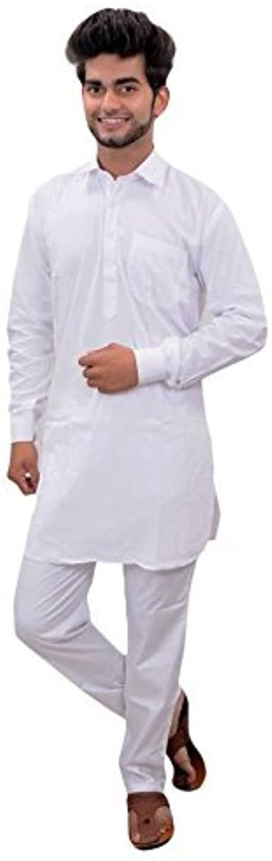 Wajad Black Pathani Kurta Set main image 0