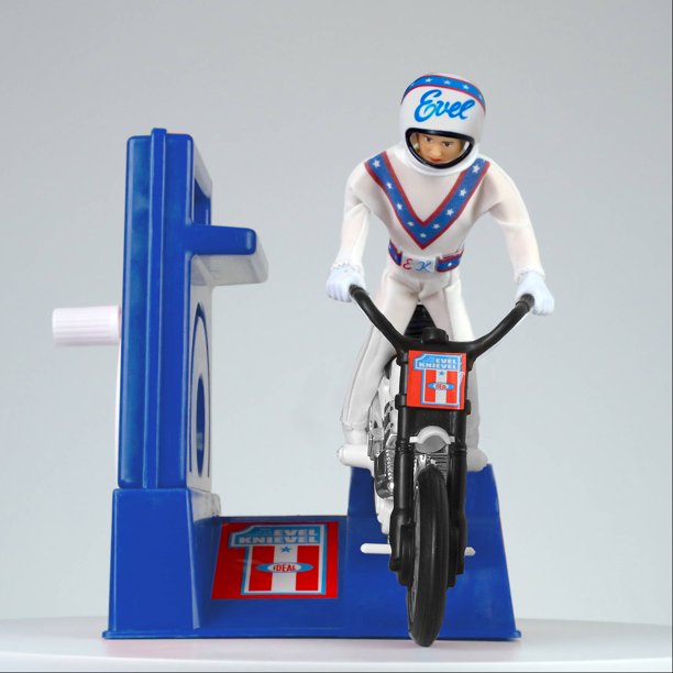Evel Knievel Stunt Cycle Trail Bike Edition White Cycle Walmart Com