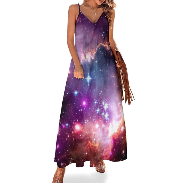 Vestido sin mangas Deep Space Dream vestidos elegantes para mujer ropa de verano para mujer Vestido para niñas