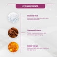 thumbnail image 2 of Lotus Herbals Radiant Diamond Cellular Radiance 5 In 1 Facial Kit | With Diamon Dust & Cinnamon | For All Skin Types, 170g, 2 of 5