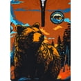 thumbnail image 2 of National Parks Yellowstone Boys Plush Quarter Zip Sweatshirt, Sizes 4-18, 2 of 3