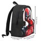 thumbnail image 4 of Sí, soy yo, Deadpool, superhéroe, mochila para mujer, mochila informal para estudiante, mochila escolar, mochila para portátil, bolso de hombro grande para adolescente, 4 of 5
