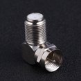thumbnail image 3 of Shisuyan Right Angle Coax Connector Metal Wall Mounted Flat Panel TV Installation 5Pack, 3 of 8