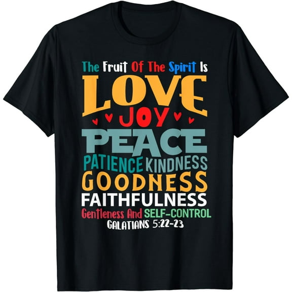 The Fruit Of The Spirit Shirt Christian T Shirt Bible Verse T-Shirt