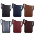 thumbnail image 2 of Ludlz Men Leather Phone Holster Universal Case Waist Bag Purse with Belt Hole, 2 of 7