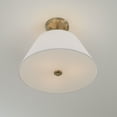 thumbnail image 6 of Capital Lighting 353231MA Parson 3 Light 15" Wide Pendant / Converts To Semi-Flush - Brass, 6 of 7