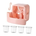 thumbnail image 2 of Ventilador de refrigeración con cubitos de hielo para el verano, fácil de colgar, para el hogar, aire acondicionado, ventilador agitador, enfriamiento Rosa, 2 of 8