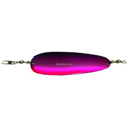 Mack s Lure 41070 Sling Blade Ifoil Purple Bow Silver