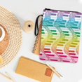 thumbnail image 4 of HELLHERO Colorful Musical Piano Pattern Book Sleeve Classic Book Organzoer Holder with Pocket Polyester Storage & Portability for Reader 11.42 x 8.66 Inch, 4 of 8