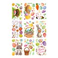 thumbnail image 1 of 9 Sheets Easter Window Stickers Background Sticker Festival Ornament Wall Decoration Party Supplies Scene Layout Glass Decal Type 2, 1 of 8