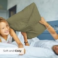 thumbnail image 7 of CGK Linens Ultra Soft & Comfy Pillowcases Set of 2 - Queen / Standard Size Hotel Quality Breathable 2-Piece Pillow Covers, Sage Green, 7 of 7