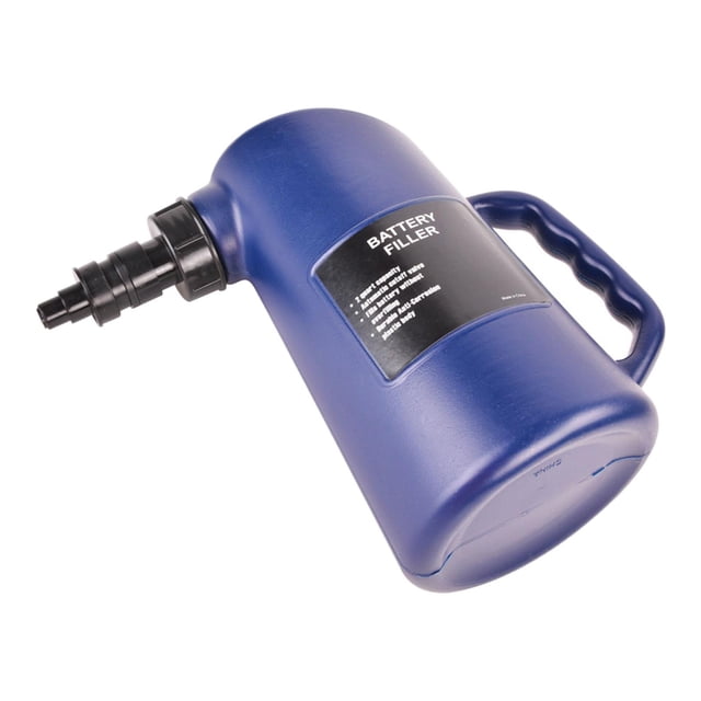 Auto Battery Filler Distilled Water 2L Filling Jug for Car Battery Cart