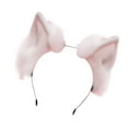 thumbnail image 2 of Ear Headband Photo Props Accesorios de Favor Headwear Kitten Ears Hood para Rosado jinwen sombreros de cosplay, 2 of 7