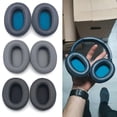 thumbnail image 2 of Replacement Leather Ear Pad Repair Cover for So-ny WH-XB900N Sponge Soft, 2 of 4