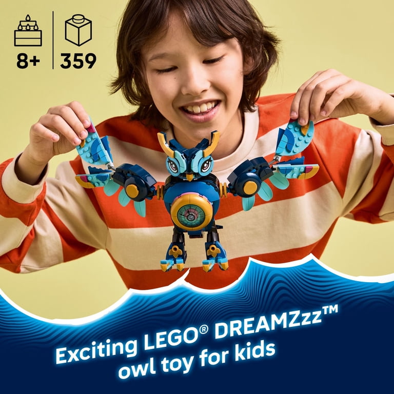 LEGO DREAMZzz Zoey's Time Owl Building Toy - Pretend Play Set for