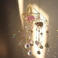 thumbnail image 1 of Carillón De Viento De Cristal, Atrapasueños De Luna, Adorno De Campanilla Colgante, Decoración Del Hogar, 1 of 5