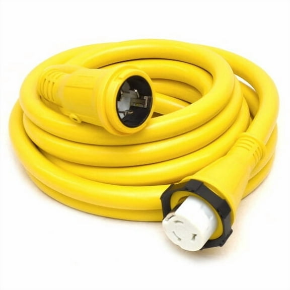 Sierra Boat Shore Power Cordset AC12370 | 6/4 AWG 25FT 50A 125V