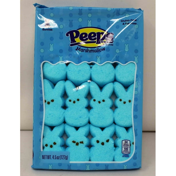 Peeps Marshmallow Bunnies Pack of 12 Blue