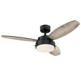 thumbnail image 3 of Westinghouse Alloy 42" Indoor Ceiling Fan with LED Light Fixture - Matte Black, 3 of 6