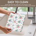 thumbnail image 4 of Placemat, Pioneer Flower Floral Print Pattern Place Mats Table Mat Set Of 2, PVC Washable Placemats for Party Kitchen Dining Decoration, 18x12 Inch, Fade Resistant, 4 of 6