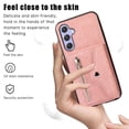 thumbnail image 3 of Allytechgroup Cell Phone Bag Case for Galaxy A54 5G, Crossbody Strap Lanyard Cards Holder Shockproof Zipper Pocket Wallet Case Cover for Samsung Galaxy A54 5G, Rosegold, 3 of 10