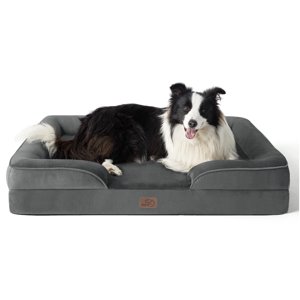 U by Bedsure Orthopedic Dog Sofa Bed, Large