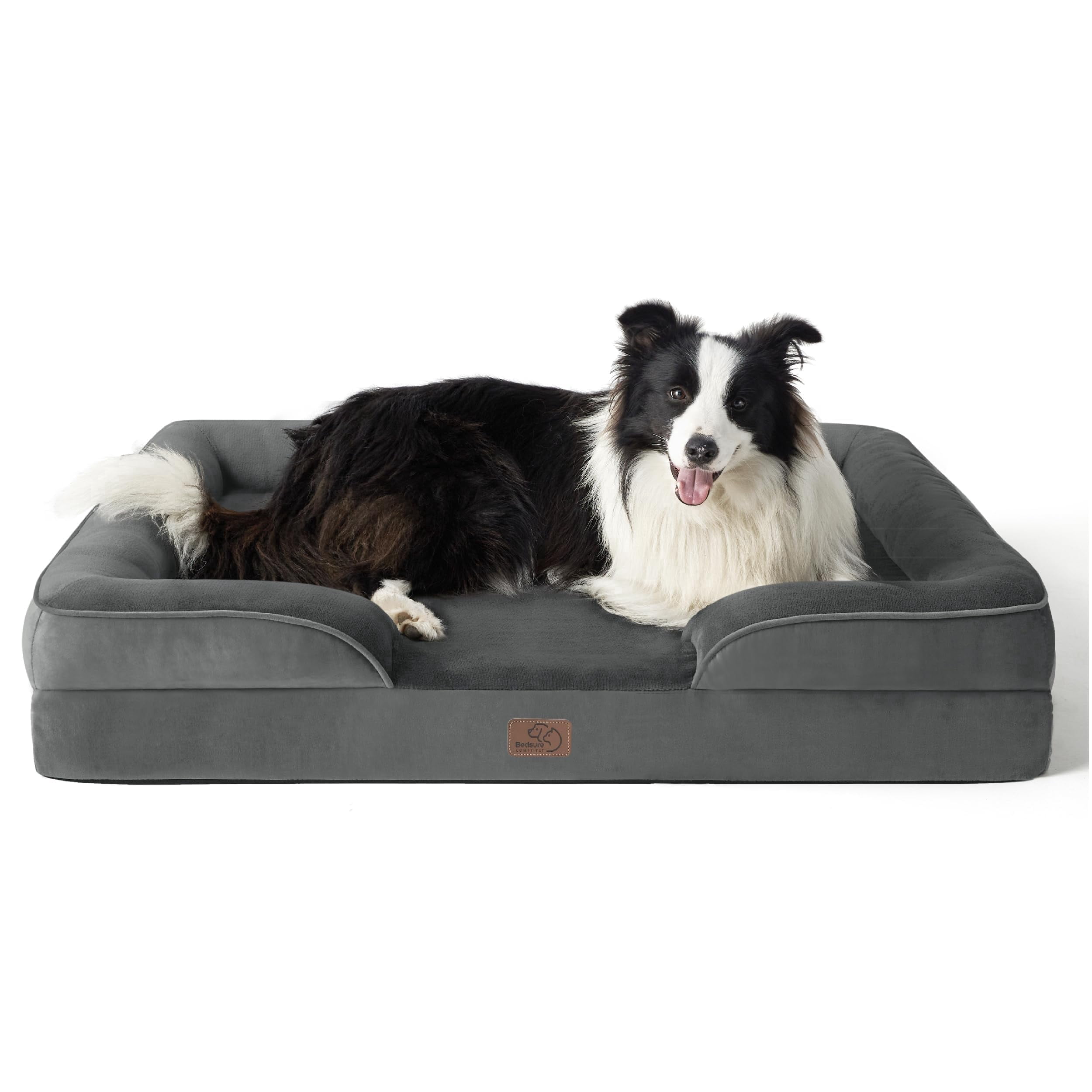 U by Bedsure Orthopedic Dog Sofa Bed, Large photo 1