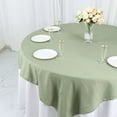 thumbnail image 4 of BalsaCircle 6 Pieces 70" x 70" Eucalyptus Green Square Polyester Tablecloths Table Cover Linens, 4 of 8