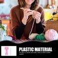 thumbnail image 2 of Minkissy 1 Set Craft Rope Cord Loom Plastic Rosy For Supermarket Use In Home, 2 of 8