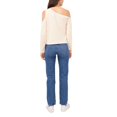 thumbnail image 4 of 1.State Womens Asymmetric Cold-Shoulder Blouse, 4 of 4