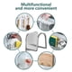 thumbnail image 4 of Soporte de esponja de 2 piezas para fregadero de cocina, soporte de almacenamiento resistente al agua y al óxido de acero inoxidable 304, secado para fregadero, accesorios de cocina Muyoka Hogar, 4 of 6