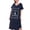 A-Navy Coffee, variant on Plus Size Nightgowns for Women V Neck Short Sleeve Nightshirts Sleep Wear Gowns (Gray,4X)