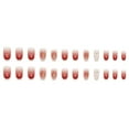 thumbnail image 1 of Los parches en caja de uñas postizas se desmontan para usar productos terminados de parches de uñas navideños para decoración de uñas., 1 of 5