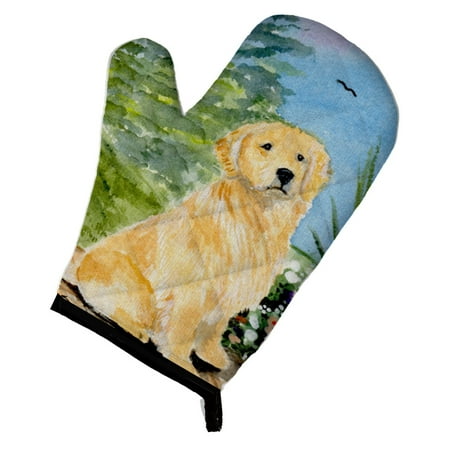 

Caroline s Treasures SS8758OVMT Golden Retriever Oven Mitt Large multicolor