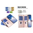 thumbnail image 2 of K-Lion for iPhone 14 Plus Case Wallet for Women Men with 9 Card Slots, iPhone 14 Plus Wallet Case with Wristlet Strap, Zipper Pocket PU Leather Magnetic Shockproof Phone Case,Gold, 2 of 5