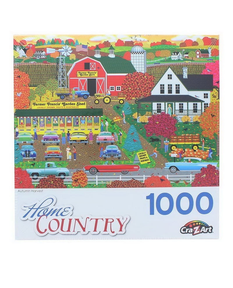 Home Country Autumn Harvest 1000 Piece Puzzle