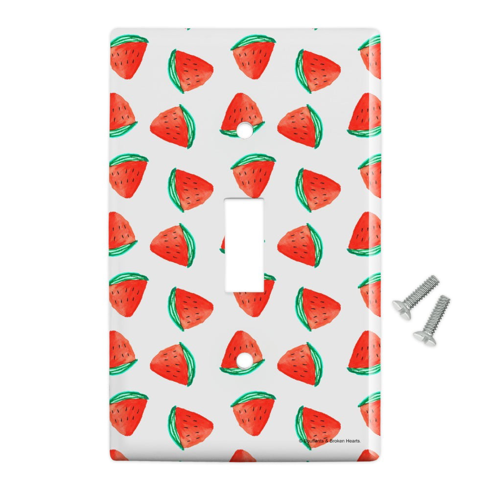 Watermelon Decorative Single Toggle Light Switch Plate Cover