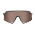 thumbnail image 3 of 100% S3 Sunglasses - Soft Tact Stone Grey; HiPER Crimson Silver Mirror, 3 of 6