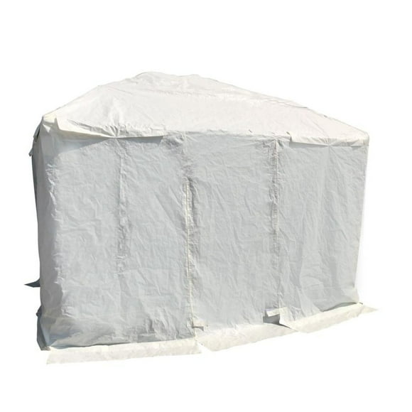 F. Corriveau International - Abri d'Hiver pour Gazebo, 12 Pieds x 12 Pieds, Blanc