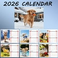 thumbnail image 6 of Eespoir 2026 Pet Lovers Calendar, 12 Monthly Human Friend Photos, Ideal Gift for Furry, Personalized Calendar for Home and Office(A), 6 of 9