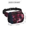 thumbnail image 4 of Easygdp Mesmerizing Pink Jellyfish Fanny Packs para Mujeres y Hombres, Bolsa de Cinturón, Bolsos de Cruz para Trabajo/Correr/Senderismo, 4 of 9