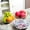 A5064 christmas decorations under 5$, variant on Fruit Bowl under $5! CQCYD Clear Plastic Fruit Bowl for Kitchen, Lightweight Serving Bowl for Snacks, Modern Dining Room Bowl, Party Food Serving Dish for Fruits