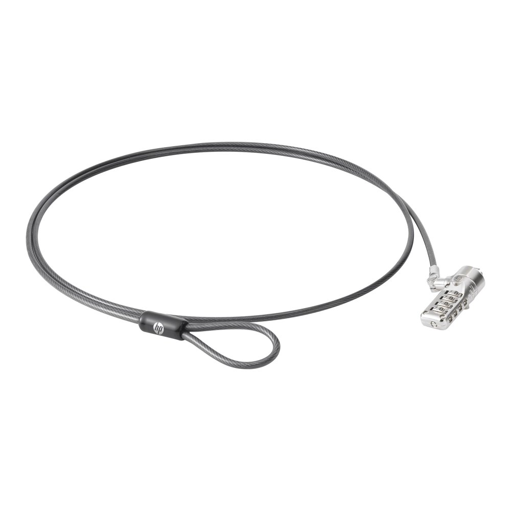 HP Compaq Notebook Combo Lock Security cable lock 6.6 ft for HP