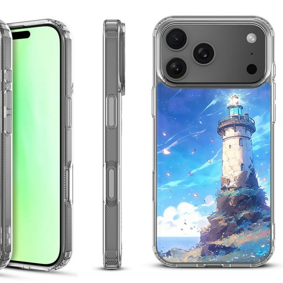 For iPhone 17 Pro Shockproof Protective Phone Case, by OneToughShield - Beacon Sky